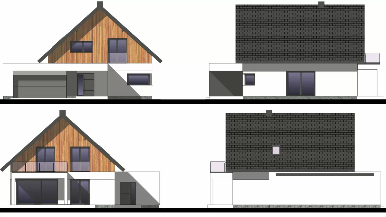 Projekt domu Akord 16 G2